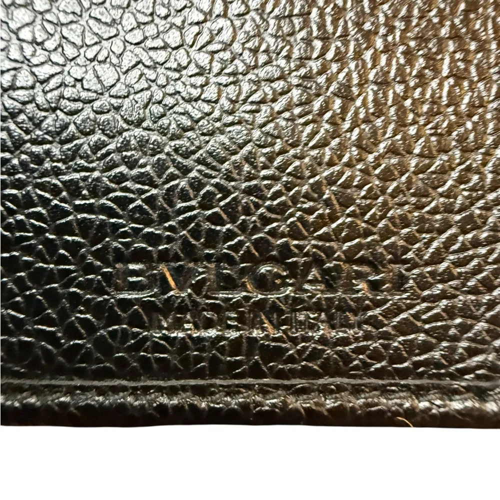 Bulgari Black Leather and Canvas Long Wallet - Picture 8 of 10